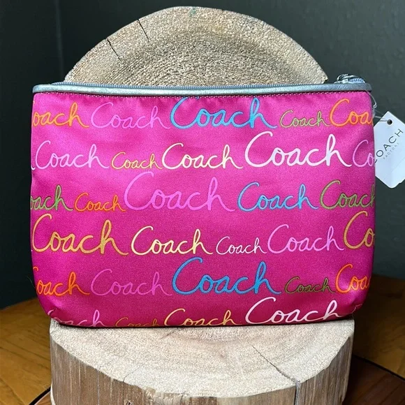 *NWT* *RARE* COACH Script Large Chubby Bag - Picture 3 of 10